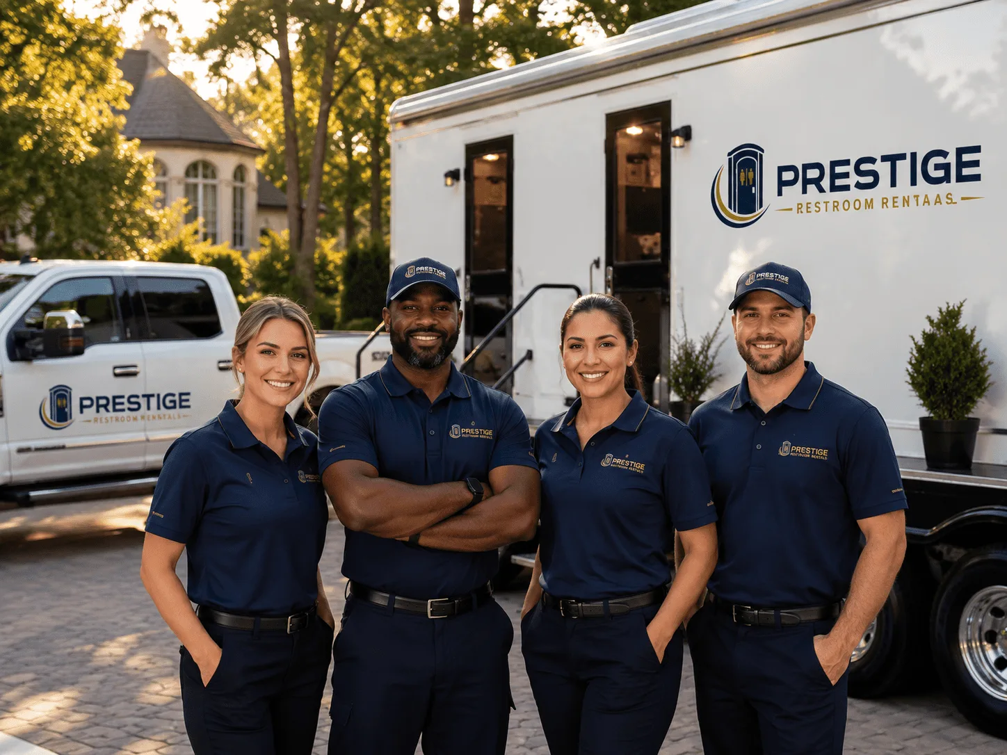 Trusted Luxury Portable Restrooms company in Wray, GA
